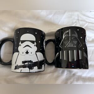 Star Wars Darth Vader and Stormtrooper 2 Mugs Set